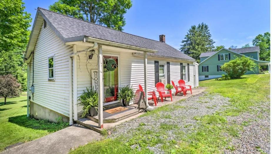 Property building, Patio