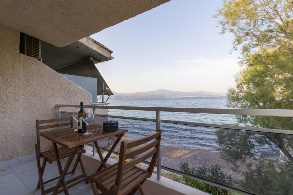 Patio, Day, Sea view