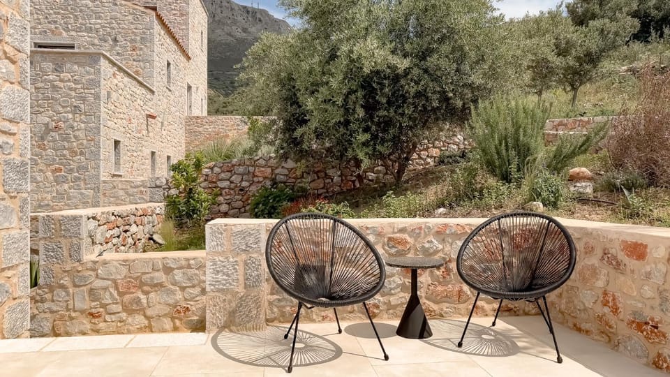 Patio, Natural landscape, Mountain view