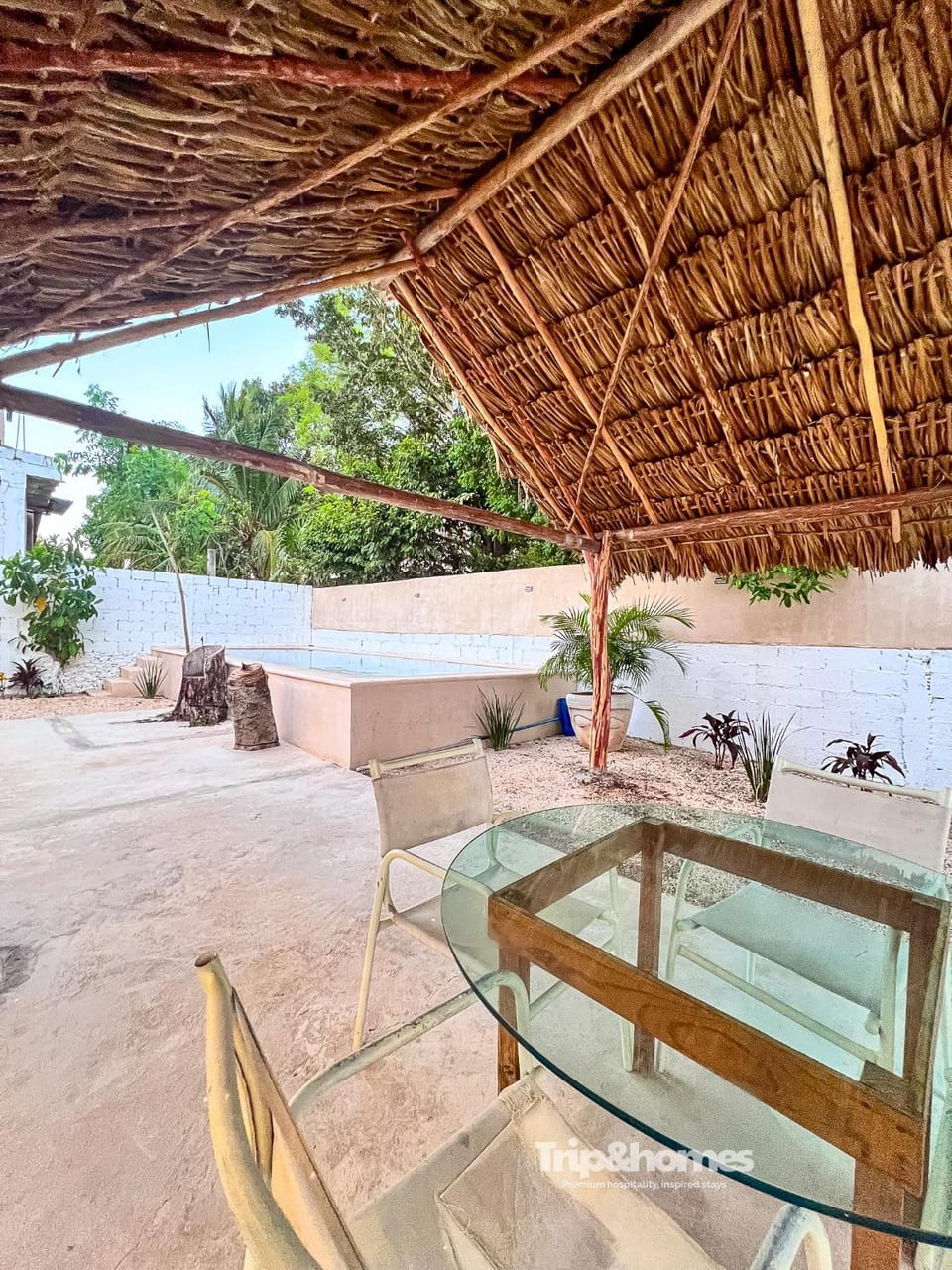 Property building, Garden, Swimming pool