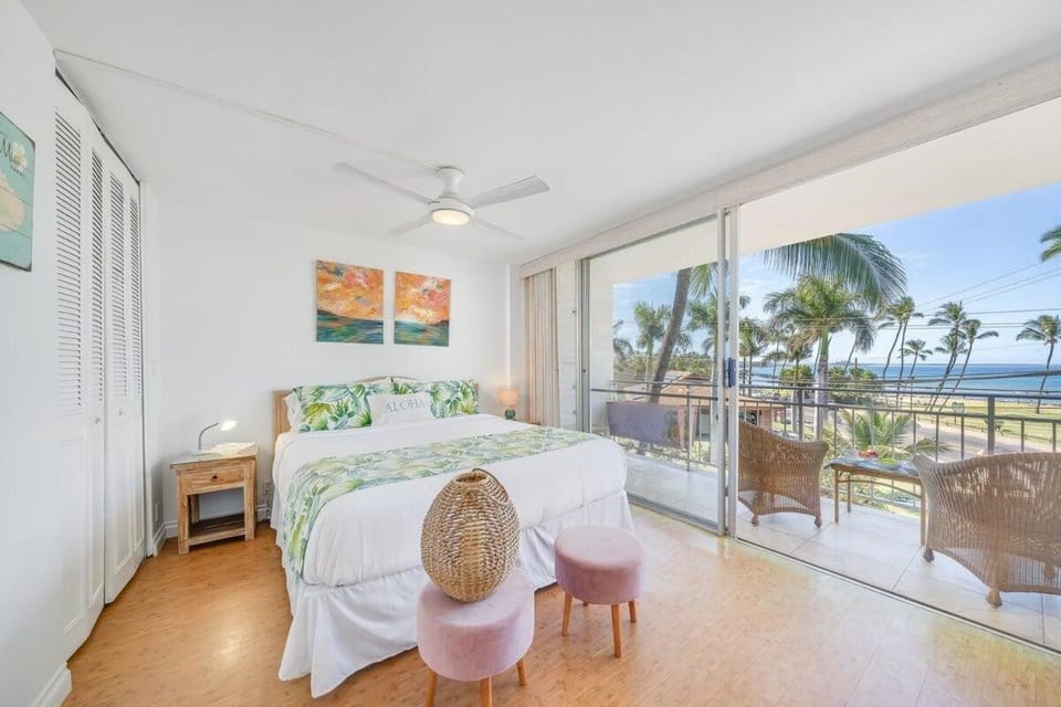 Island Surf 306 · ISF 306 1BD w Ocean Views AC Pool Near Beach House in Kihei