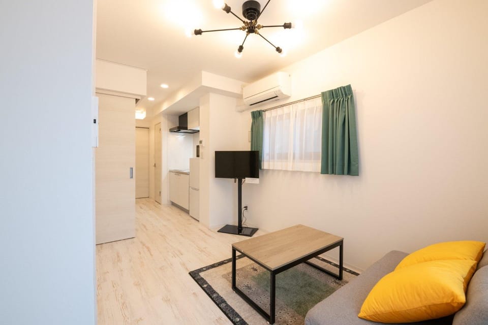 Living room, Seating area, air conditioner