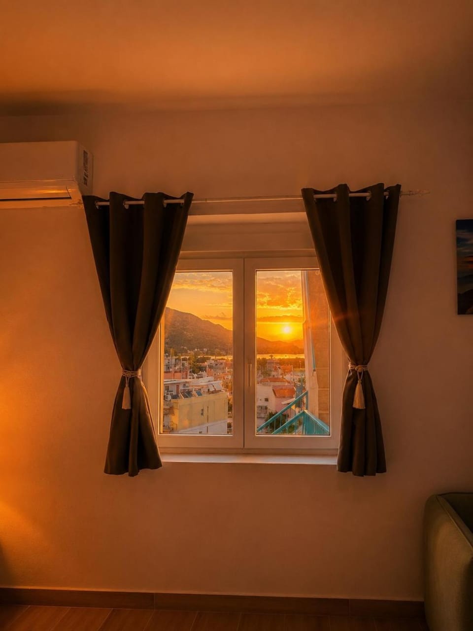 Natural landscape, Mountain view, Sunrise, Sunset