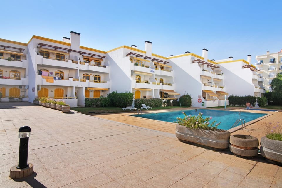 Property building, Living room, Swimming pool