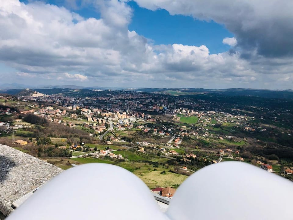 Nearby landmark, Natural landscape, City view, Mountain view