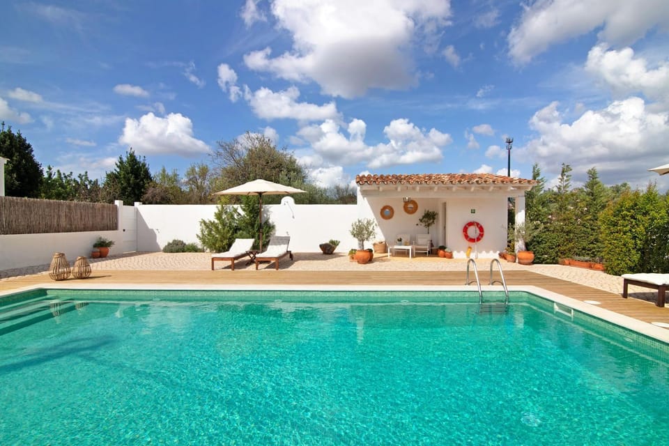 Property building, Living room, Swimming pool