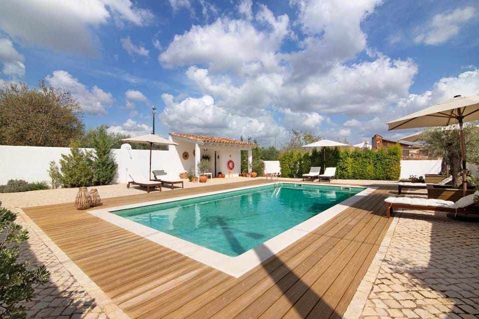 Property building, Living room, Swimming pool