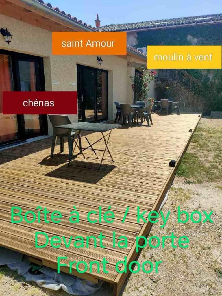 Au cœur des vignes Chénas du Beaujolais Apartment in Auvergne-Rhône-Alpes