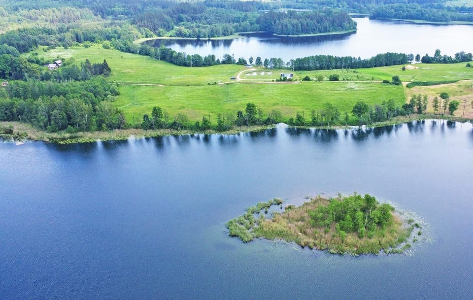 Natural landscape, Lake view