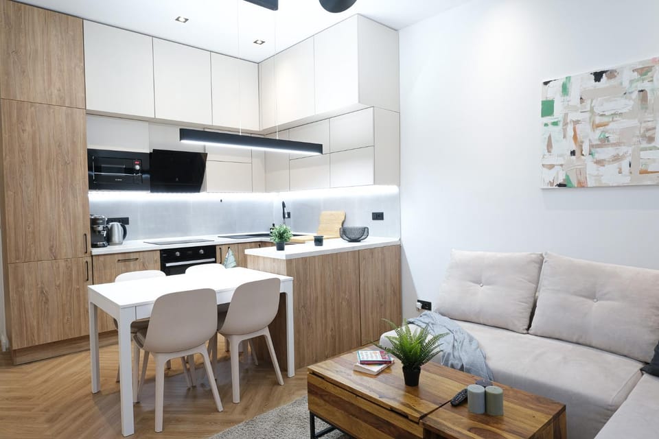 Kitchen or kitchenette, Living room, Dining area, kitchen
