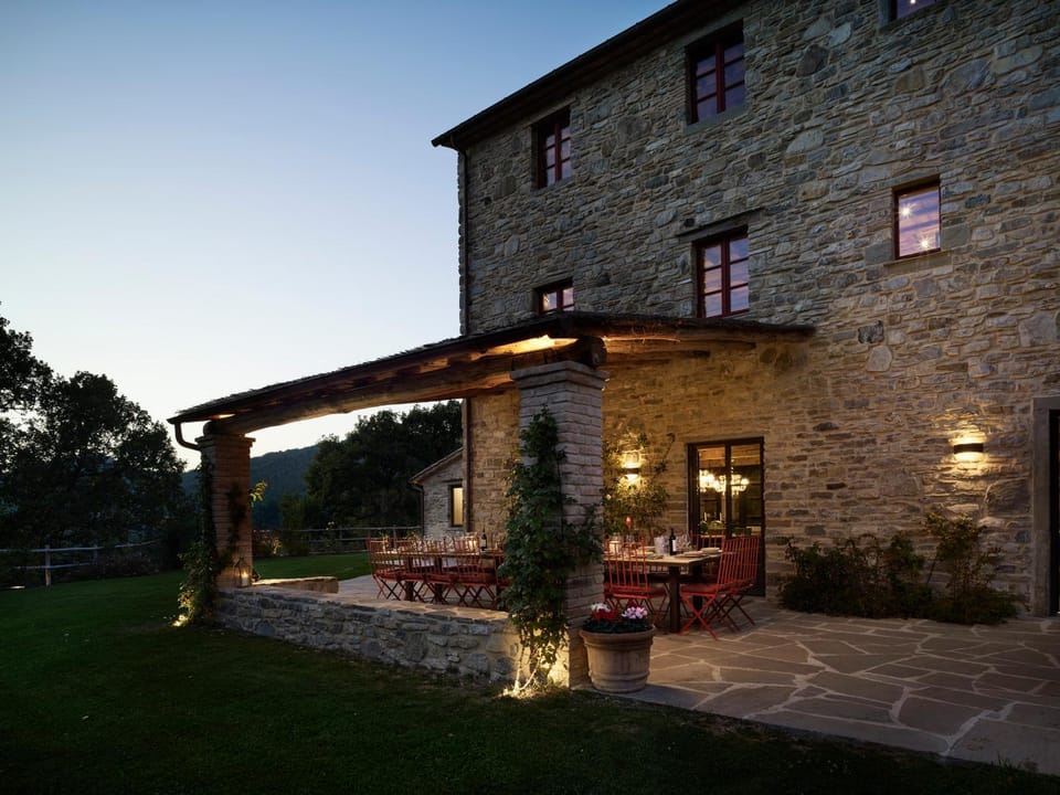 Property building, Patio, Garden view