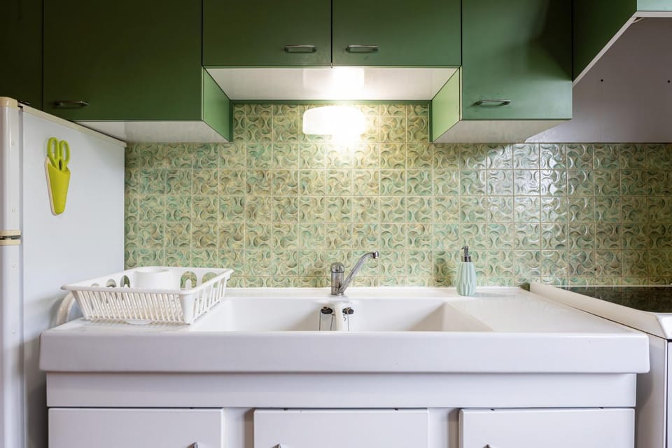 Bathroom, Living room