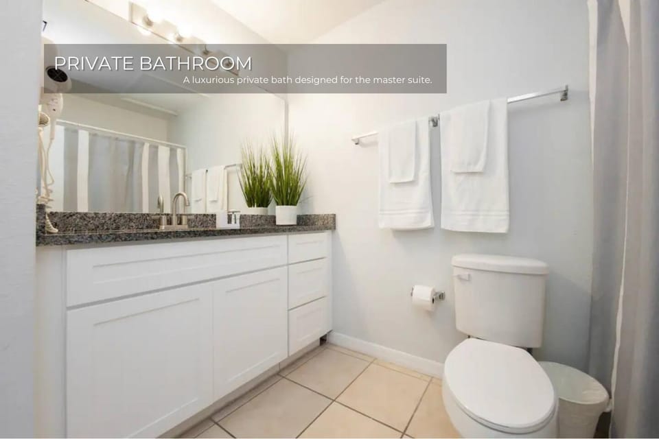 Stunning 3BD Condo 14 Mins to Disney World l Gated Apartment in Kissimmee