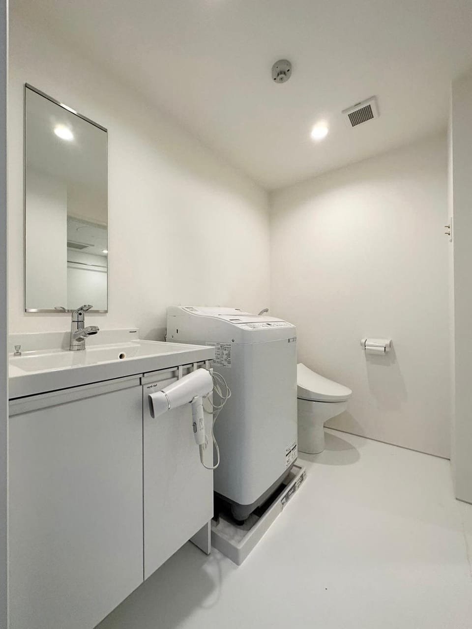 Toilet, Bathroom, washing machine