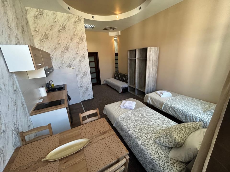 Bed, Kitchen or kitchenette, Photo of the whole room, Seating area, Bedroom, wardrobe