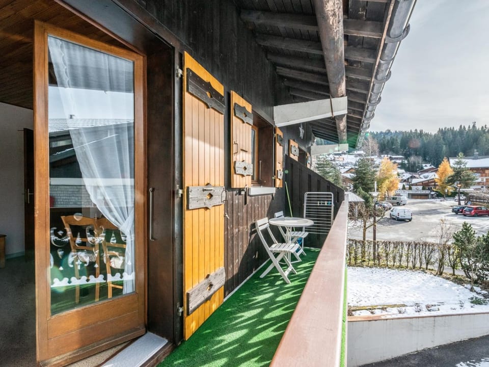 Appartement cosy aux Gets - 4 pers, balcon, proche pistes et toutes commodités - FR-1-671-27 Apartment in Les Gets