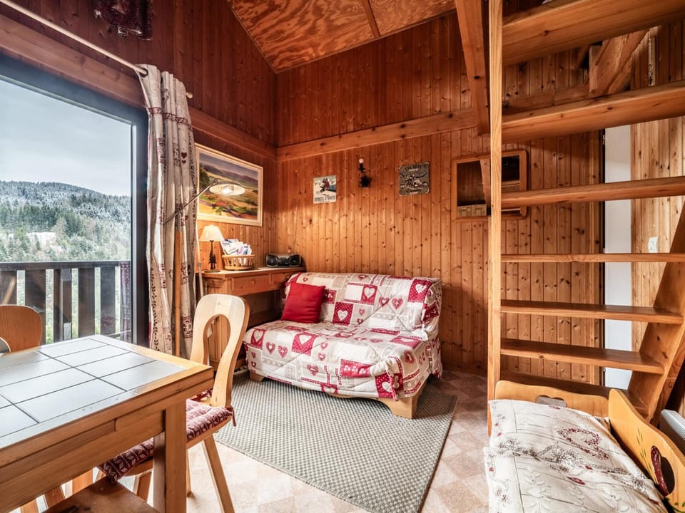 Chalet mitoyen Les Gets 6 pers. - Balcon Sud, Garage, Wi-Fi, Animaux admis - FR-1-671-139 Chalet in Les Gets
