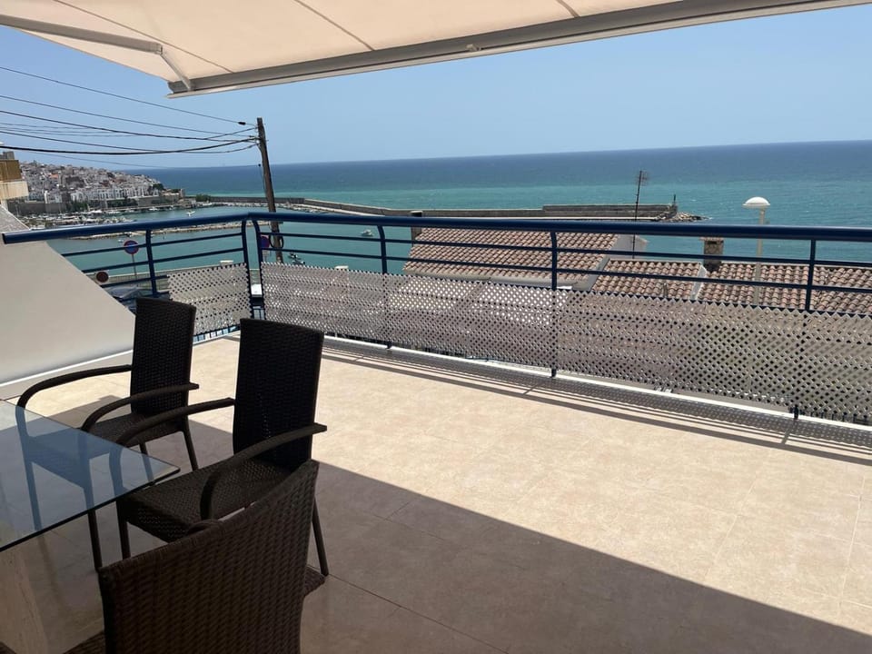 Natural landscape, View (from property/room), Balcony/Terrace, Sea view