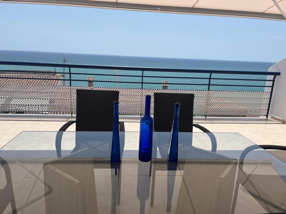 Natural landscape, View (from property/room), Balcony/Terrace, Sea view