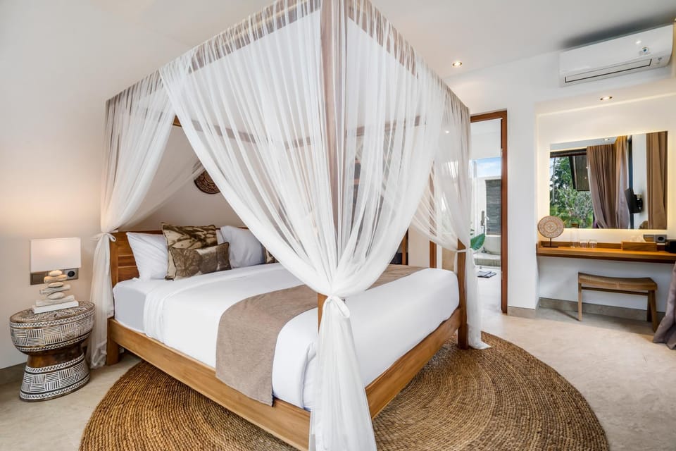 Bed, Bedroom, internet, air conditioner