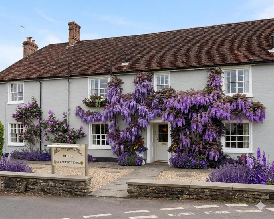 Property building, Spring, Day, Garden, Garden view