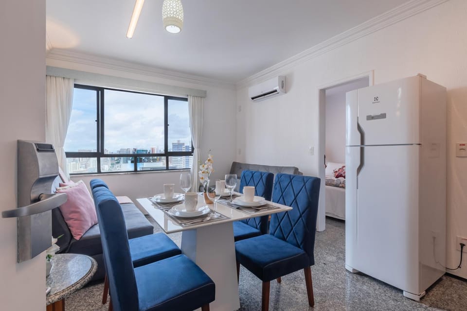 Living room, Seating area, Dining area, air conditioner