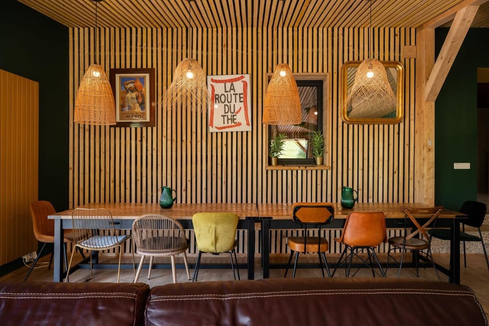 Decorative detail, Dining area