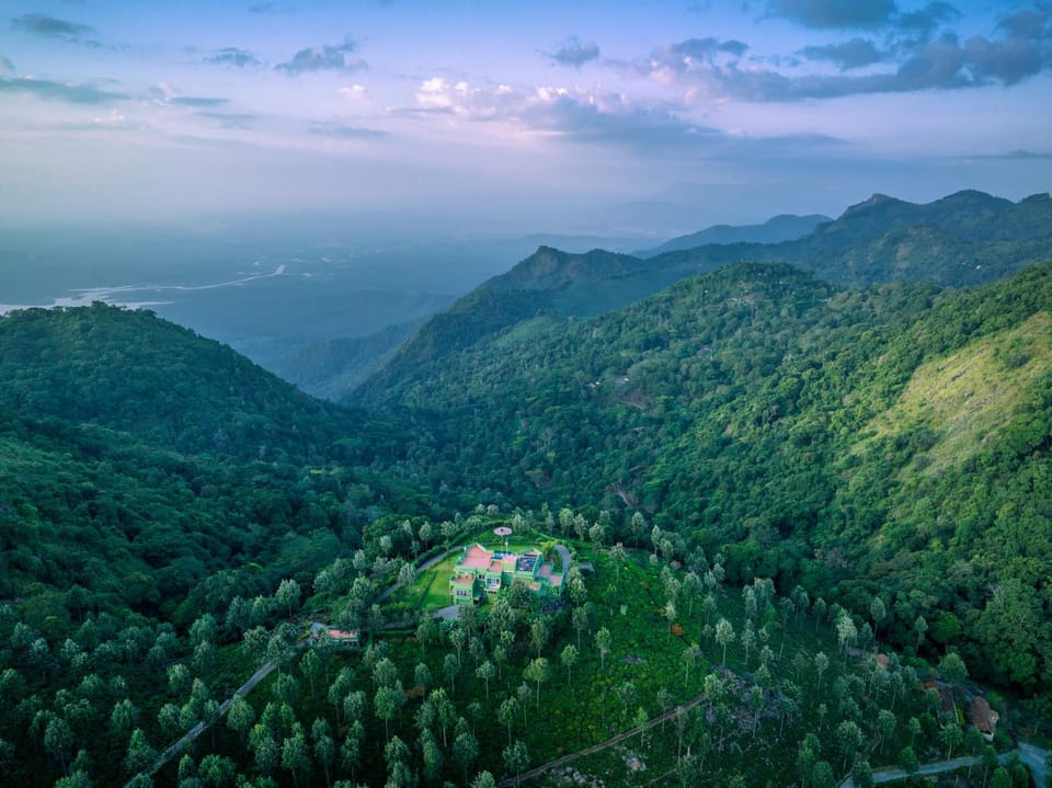 Natural landscape, Bird's eye view