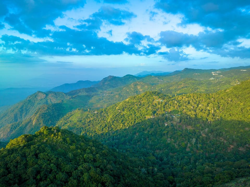 Bird's eye view, Mountain view