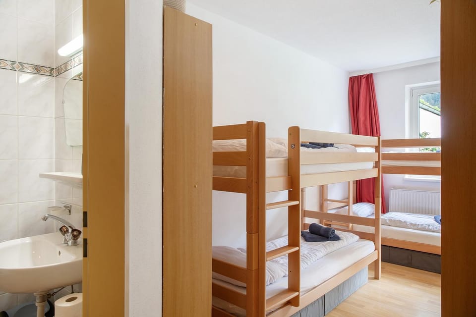 Property building, Living room, Bedroom