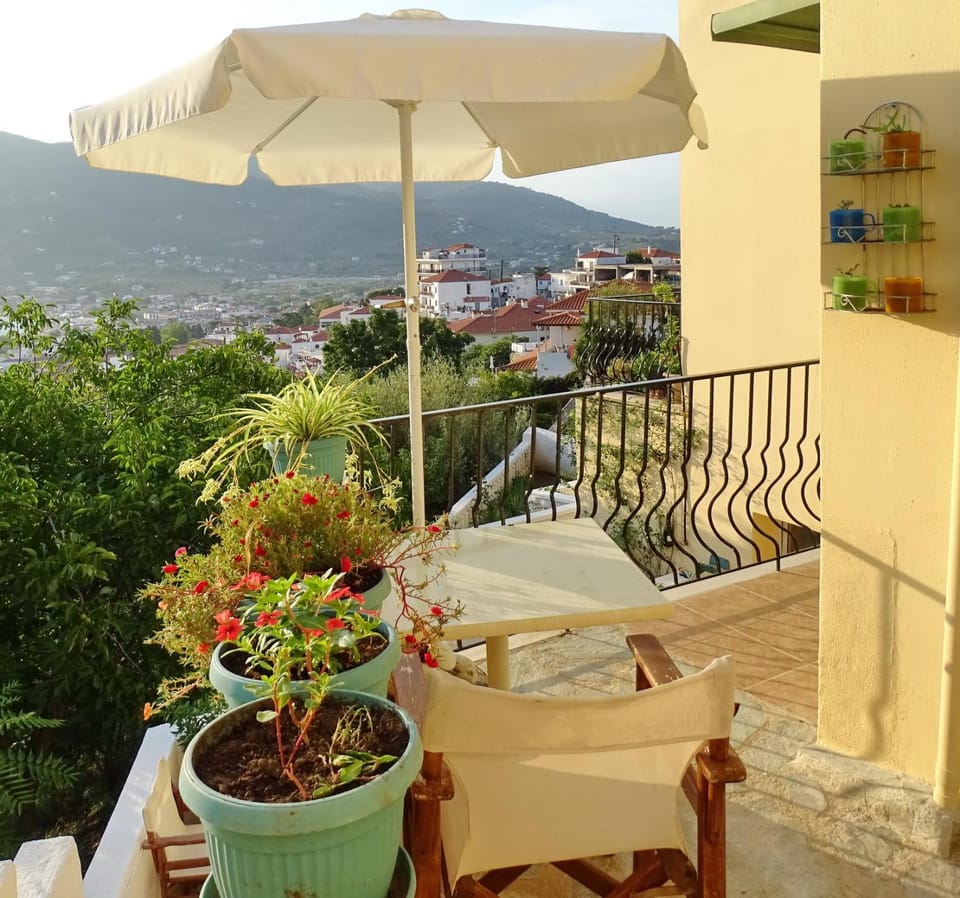 Balcony/Terrace, Mountain view