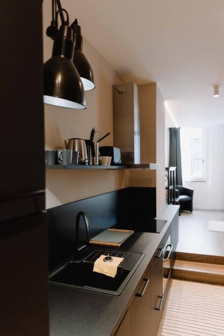 Chimay : La Chambre Bleue de la Grand Place Apartment in Wallonia, Belgium