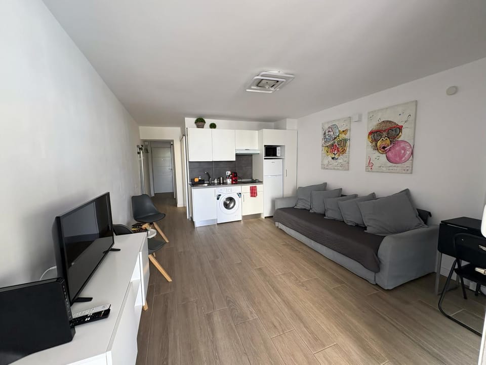 Communal lounge/ TV room, TV and multimedia, Kitchen or kitchenette, Living room, Seating area