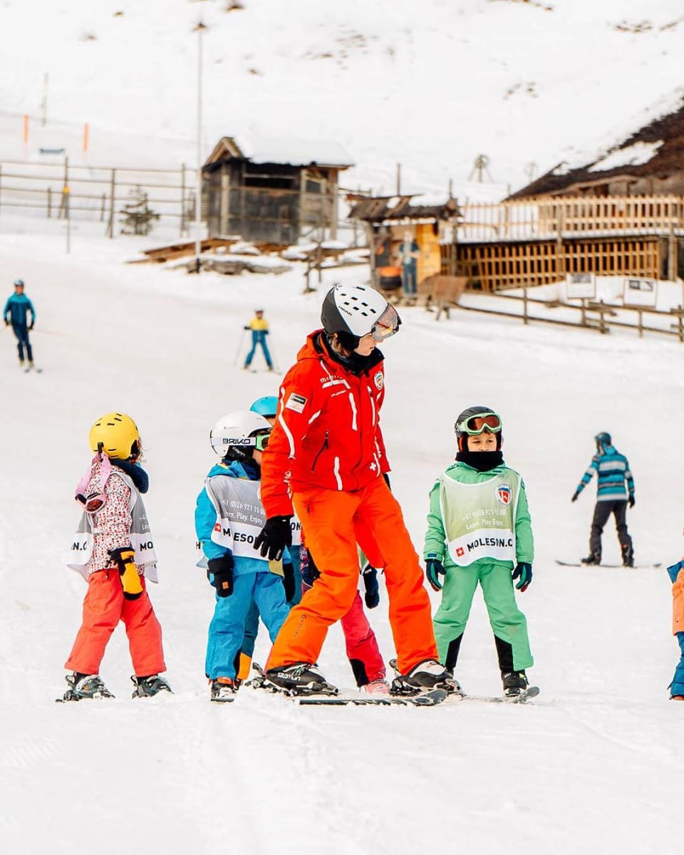 Ski School, Skiing, children