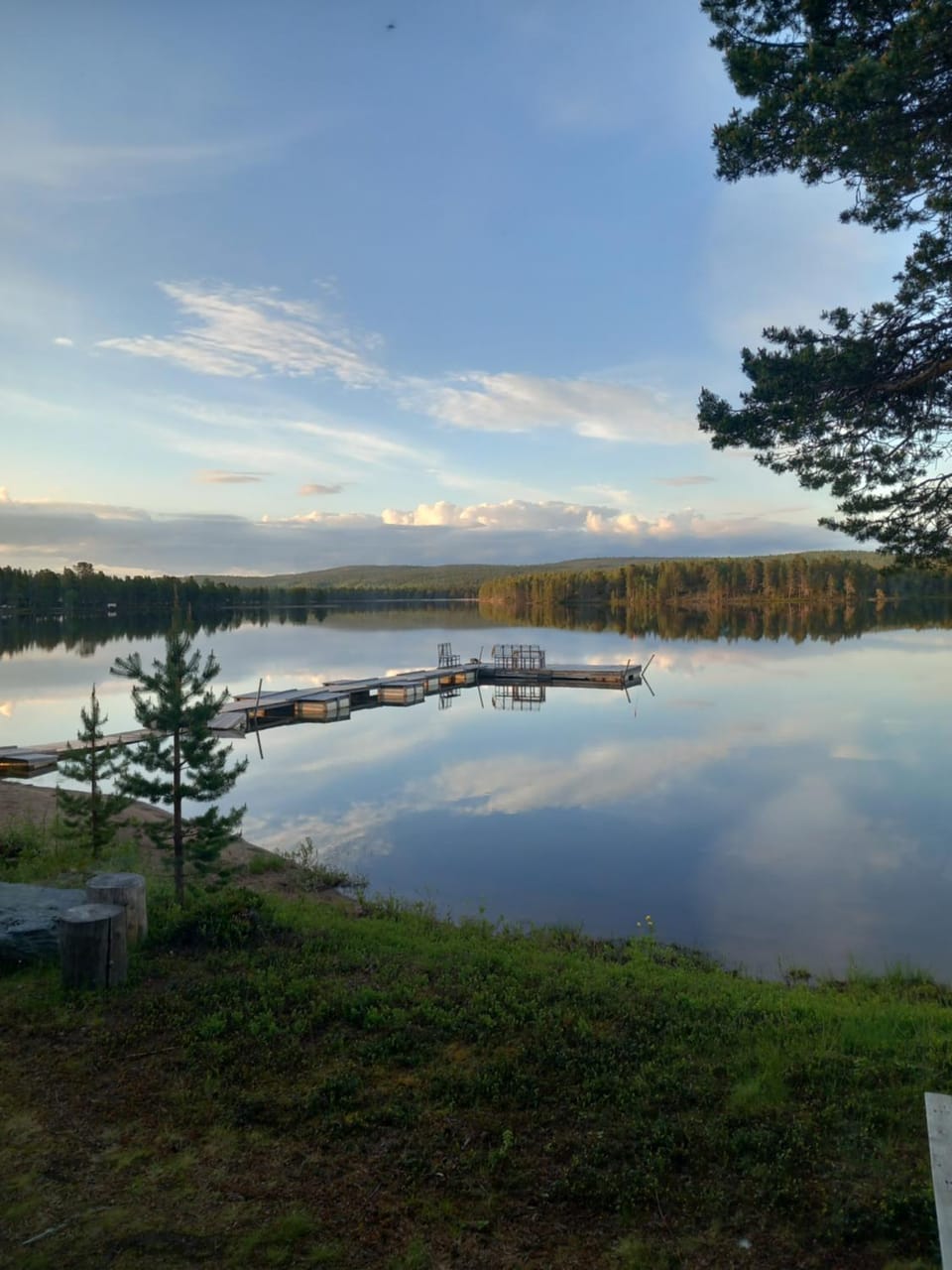 Natural landscape, Lake view