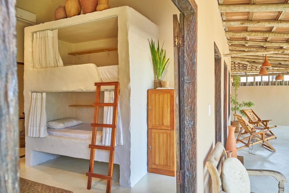 Bed, Photo of the whole room, Bedroom, bunk bed, wardrobe