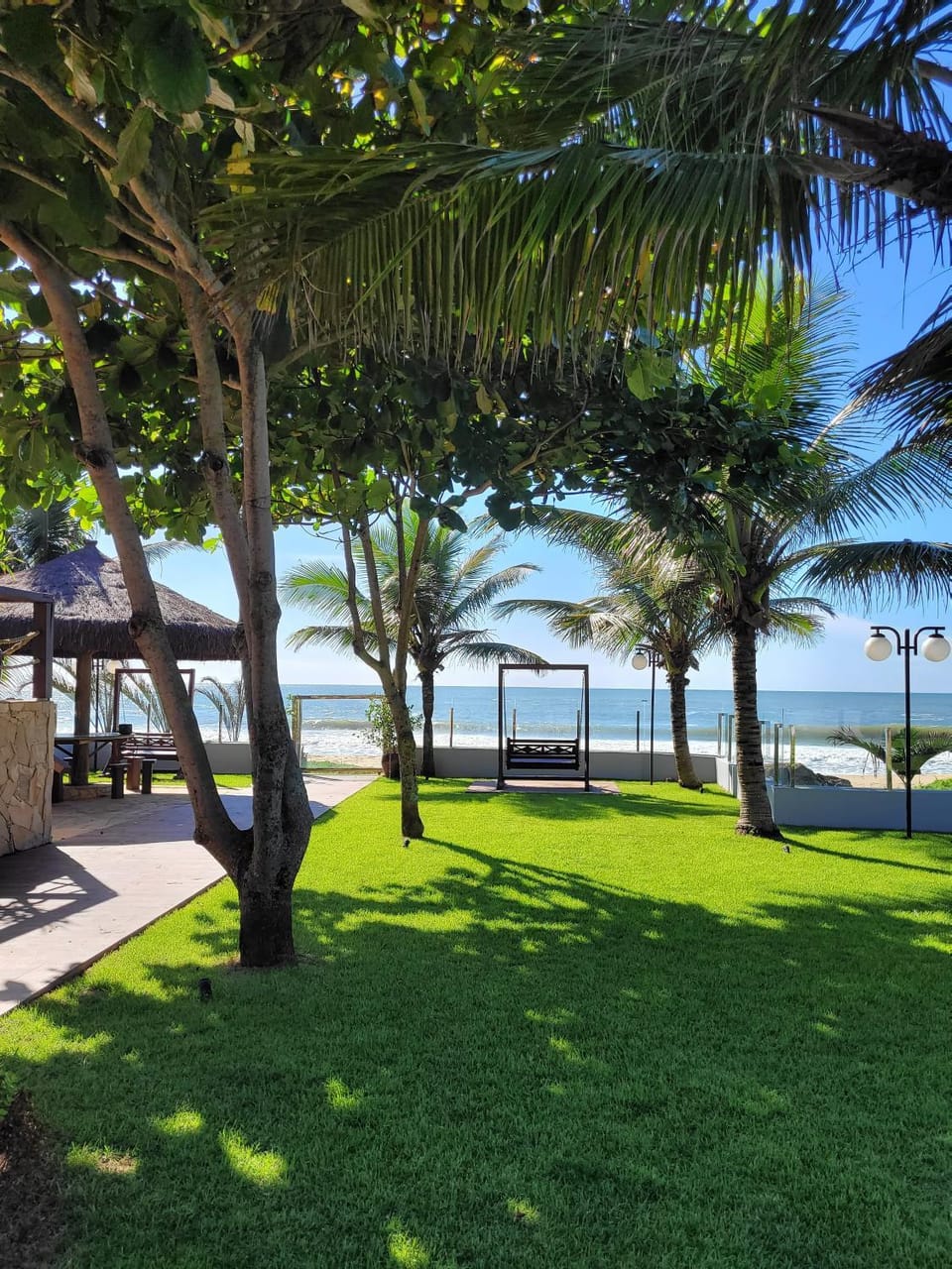 Garden, Sea view