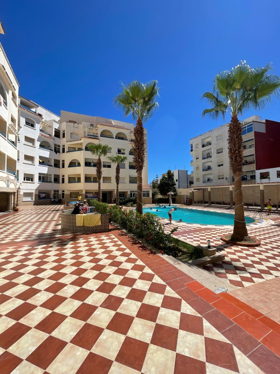 Pool view, Swimming pool
