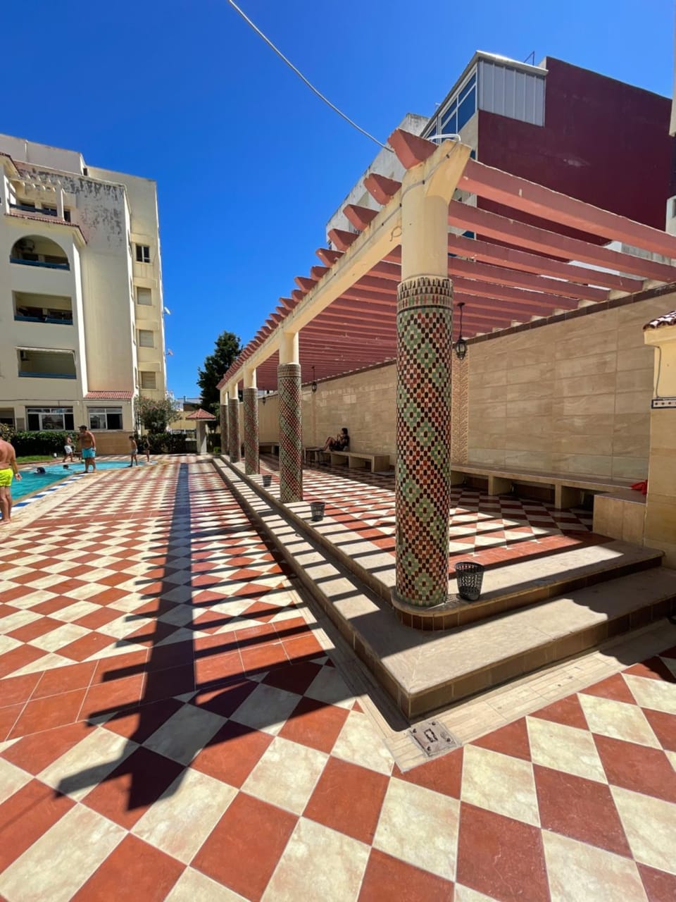 Balcony/Terrace, sunbed