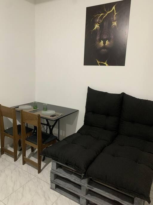 Loft Mobiliado com Cama de Casal e Solteiro Apartment in State of Santa Catarina