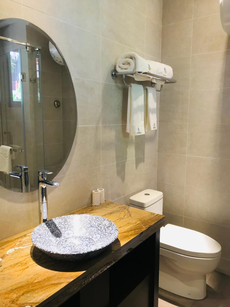Shower, Toilet, Bathroom, towels