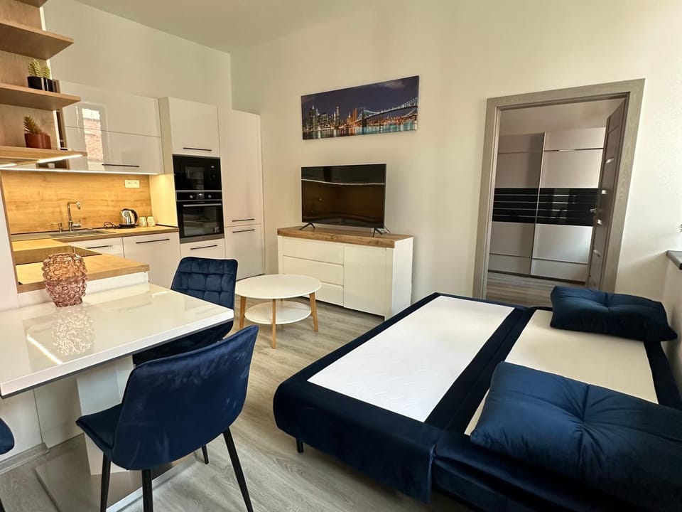 Kitchen or kitchenette, Living room, Photo of the whole room, Dining area