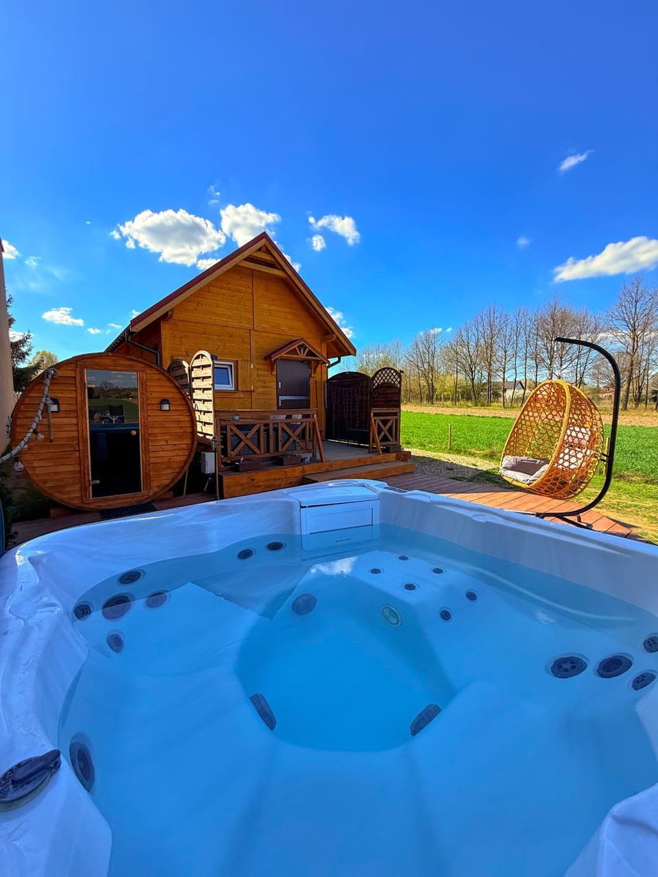 Day, Natural landscape, Hot Tub