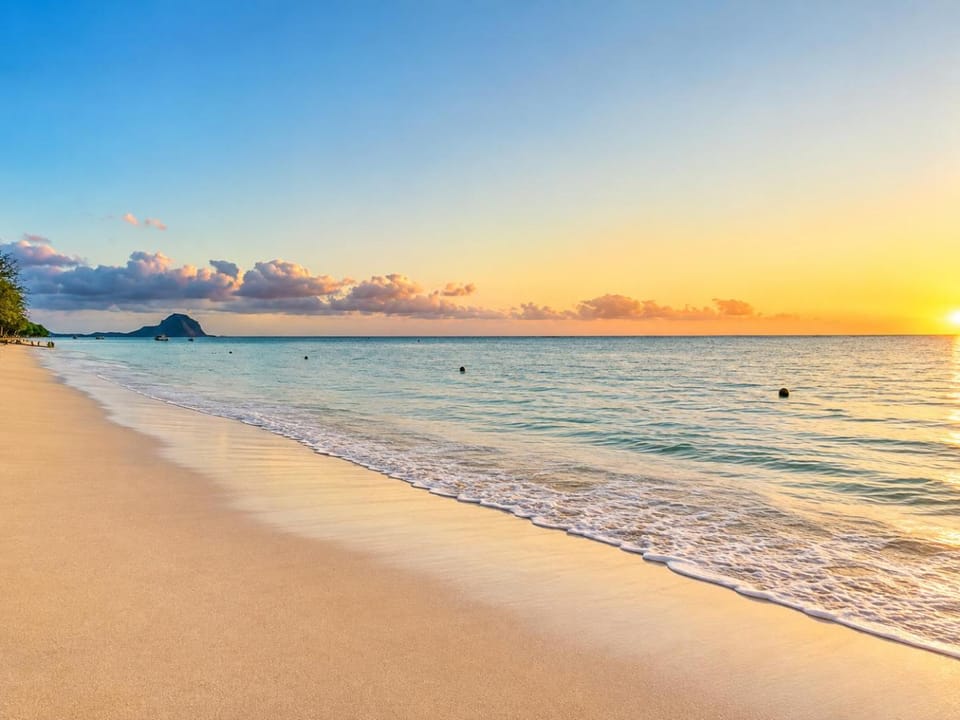 Nearby landmark, Day, Natural landscape, Sea view, Sunset