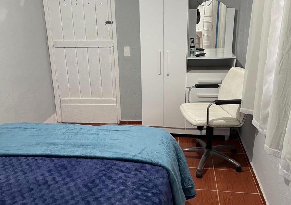 Bed, Photo of the whole room, Bedroom, hair dresser, wardrobe
