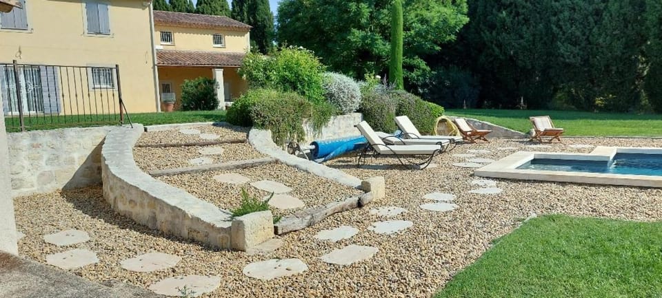 Garden, Swimming pool, sunbed