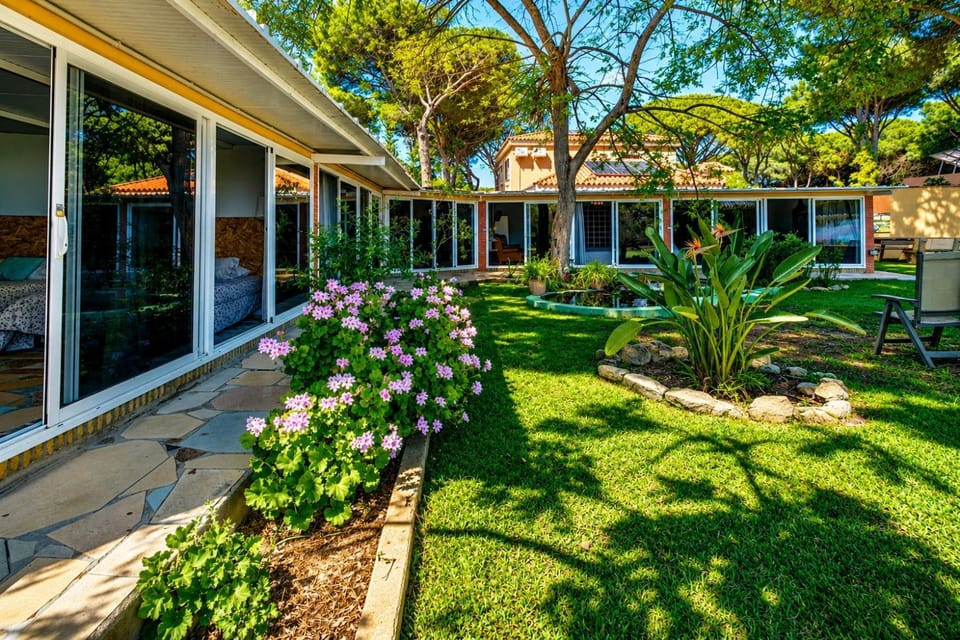 Property building, Spring, Day, Garden, Garden view