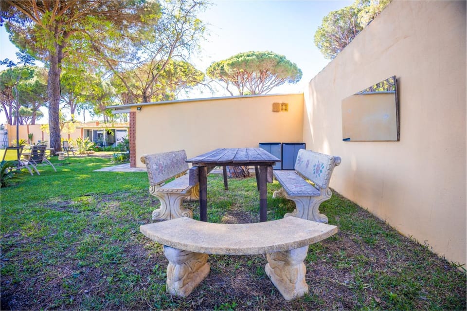 Patio, Spring, Day, Garden, Dining area, Garden view