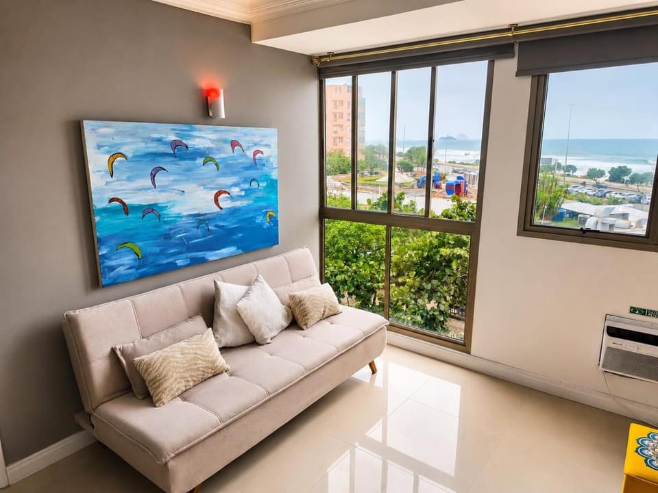 Apartamento Sun Barra Tijuca frente Mar Apartment in Rio de Janeiro