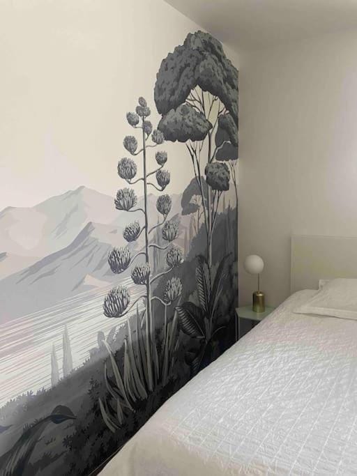 Photo of the whole room, Decorative detail, Bedroom